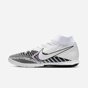 Chaussure Foot Salle Nike Mercurial Superfly 7 Academy MDS IC Blanche 1946-073 White/Black/White Femme | ATL-49938529